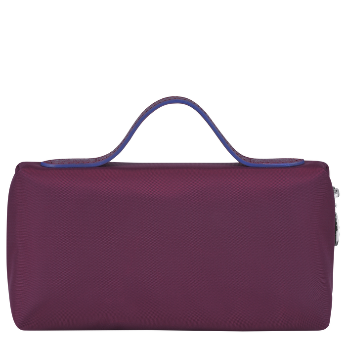 Longchamp  Le Pliage Club Cosmetic Case Plum-Cosmetic Bags-Longchamp