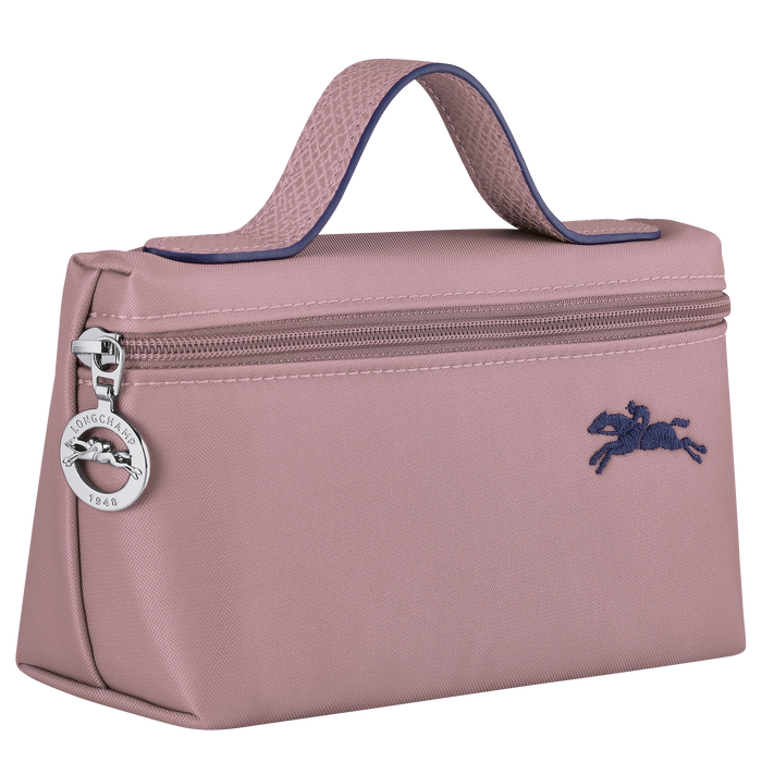 Longchamp  Le Pliage Club Cosmetic Case Antique Pink-Cosmetic Bags-Longchamp