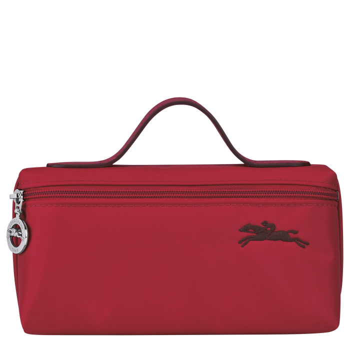 Longchamp  Le Pliage Club Cosmetic Case Red-Cosmetic Bags-Longchamp
