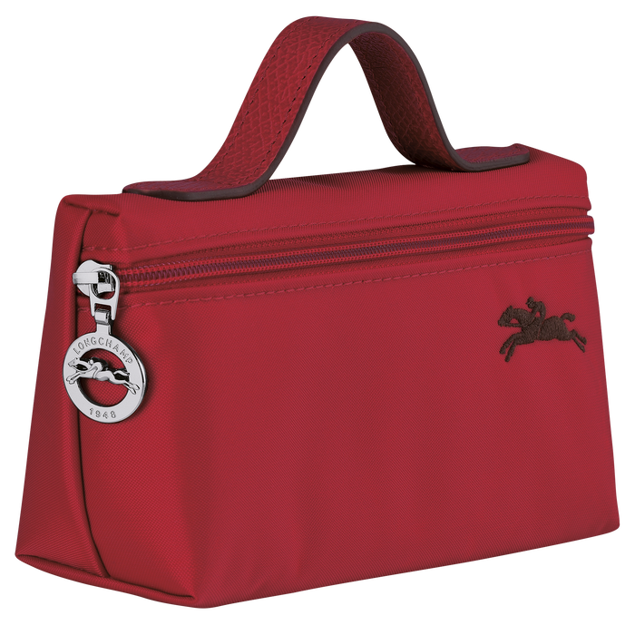 Longchamp  Le Pliage Club Cosmetic Case Red-Cosmetic Bags-Longchamp