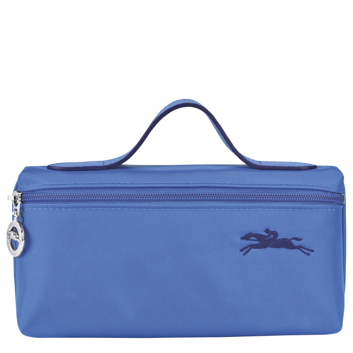 Longchamp  Le Pliage Club Cosmetic Case Blue-Cosmetic Bags-Longchamp
