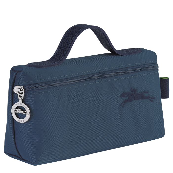Longchamp  Le Pliage Green Cosmetic Case Ocean-Cosmetic Bags-Longchamp