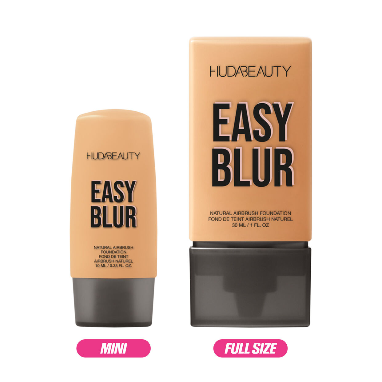 Huda Beauty Airbrush Foundation Niacinamide  Espresso 600N 10ML