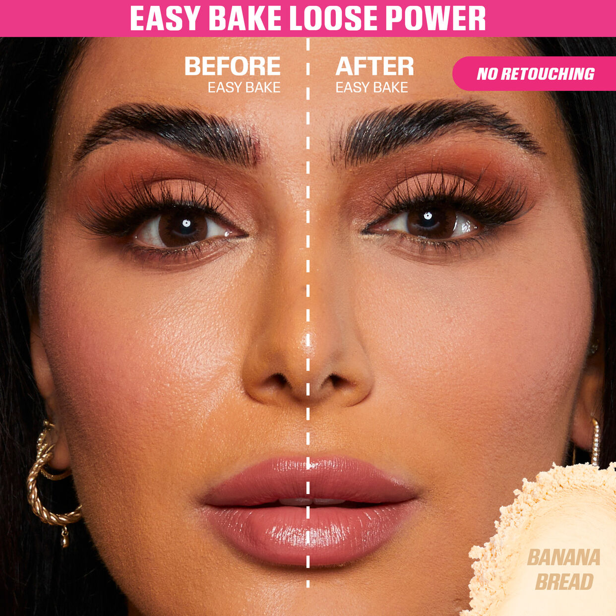 Huda Beauty Bake & Set Kit Cherry Blossom Cake