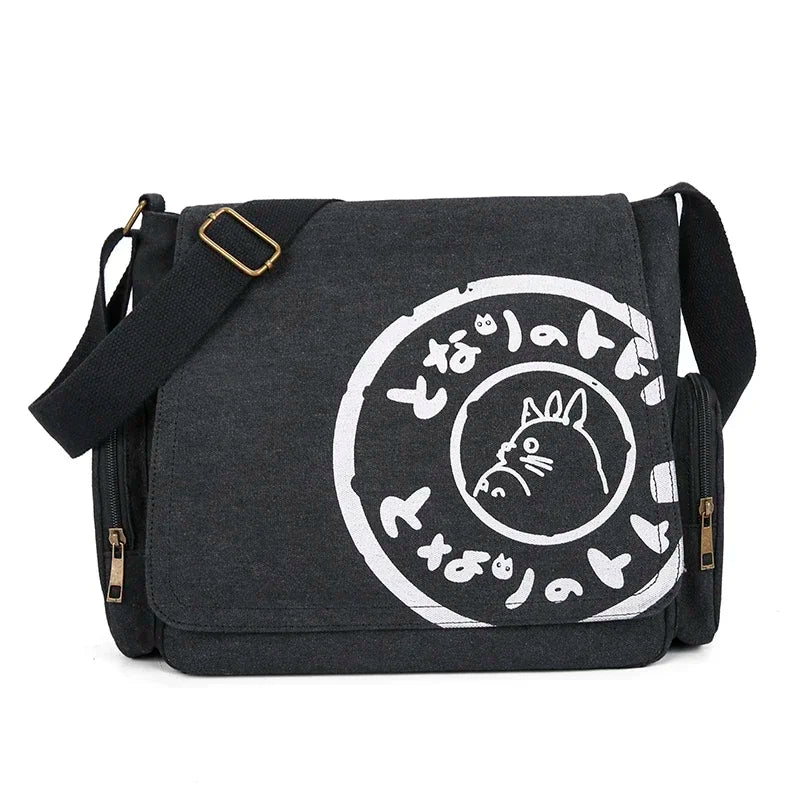 Vintage Women’s Canvas Messenger Bag – Large Capacity Tote & Shoulder Handbag