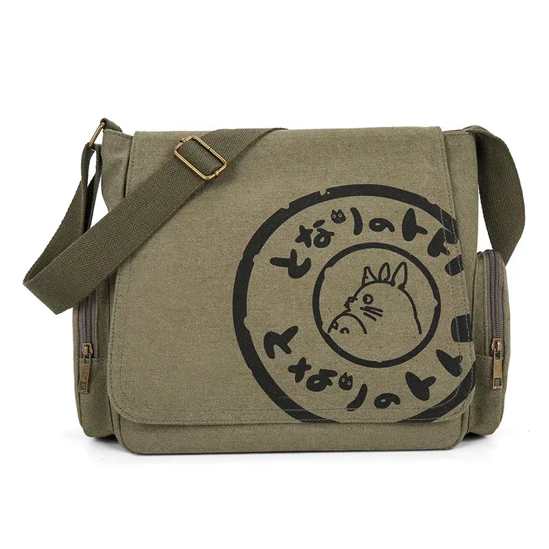 Vintage Women’s Canvas Messenger Bag – Large Capacity Tote & Shoulder Handbag