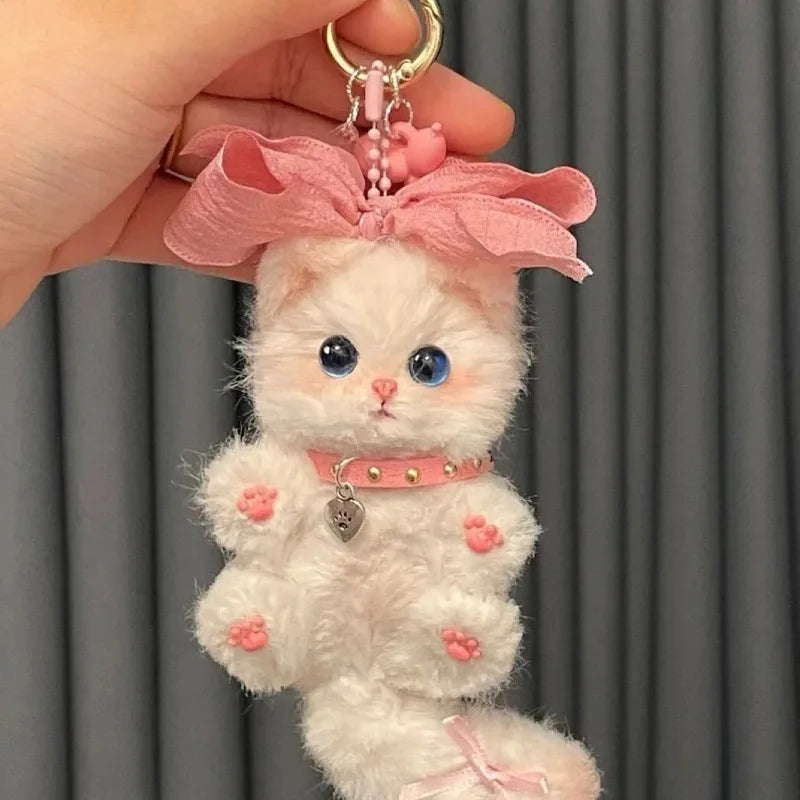 Cute DIY Plush Doll Bag Kit – Twist Bar Style Pendant Bag for Girls | Multi-Use Handbag & Accessory