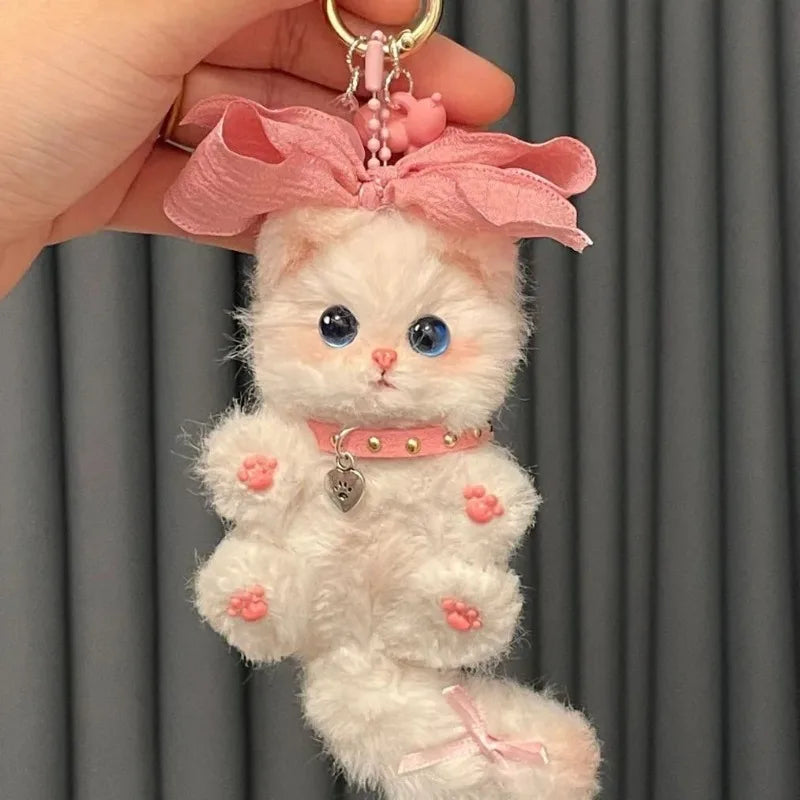 Cute DIY Plush Doll Bag Kit – Twist Bar Style Pendant Bag for Girls | Multi-Use Handbag & Accessory