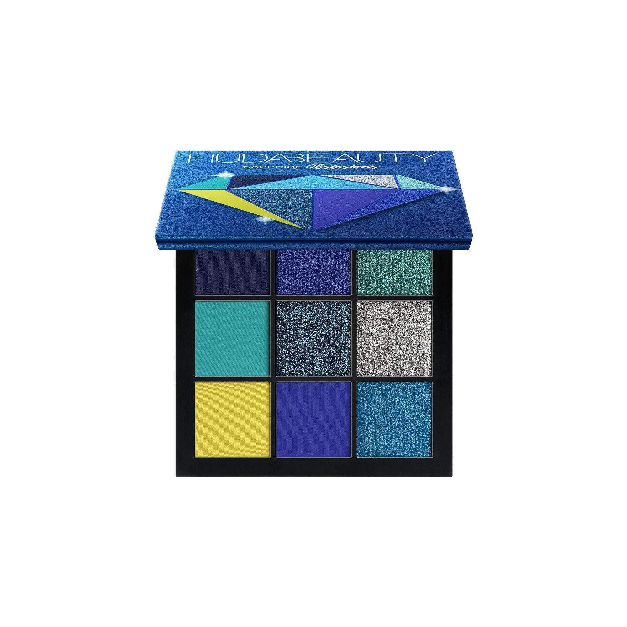Huda Beauty Sapphire Obsessions Palette-Eyeshadow-Huda Beauty