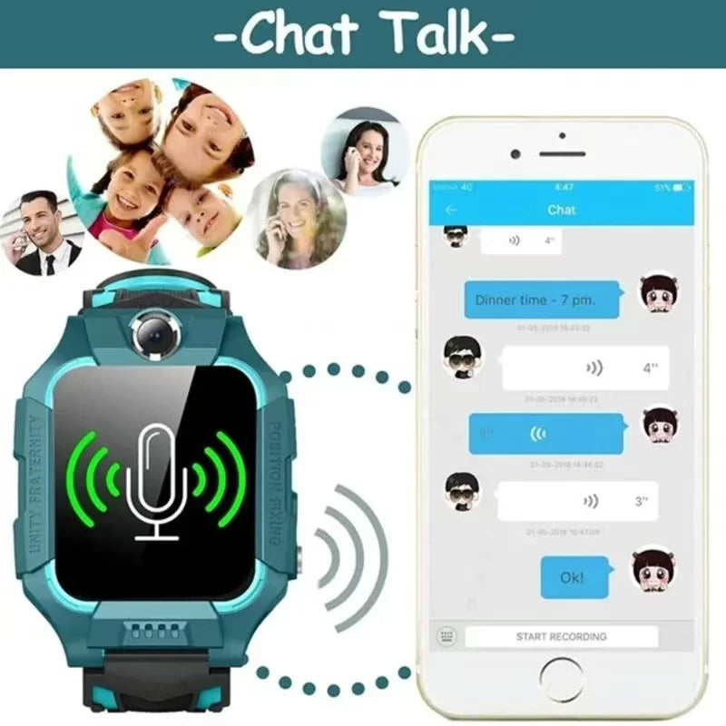 Xiaomi Kids 4G Smart Watch SOS GPS Location Sim Card Call Child SmartWatch Camera Waterproof Boys Girl Gift For Ios Android