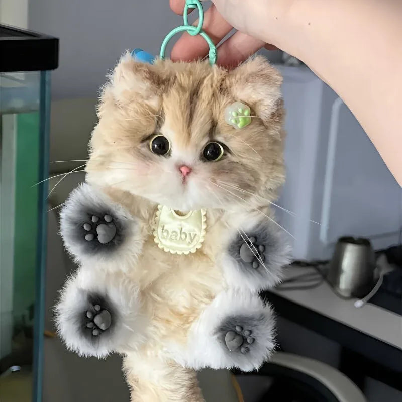 Cute DIY Plush Doll Bag Kit – Twist Bar Style Pendant Bag for Girls | Multi-Use Handbag & Accessory