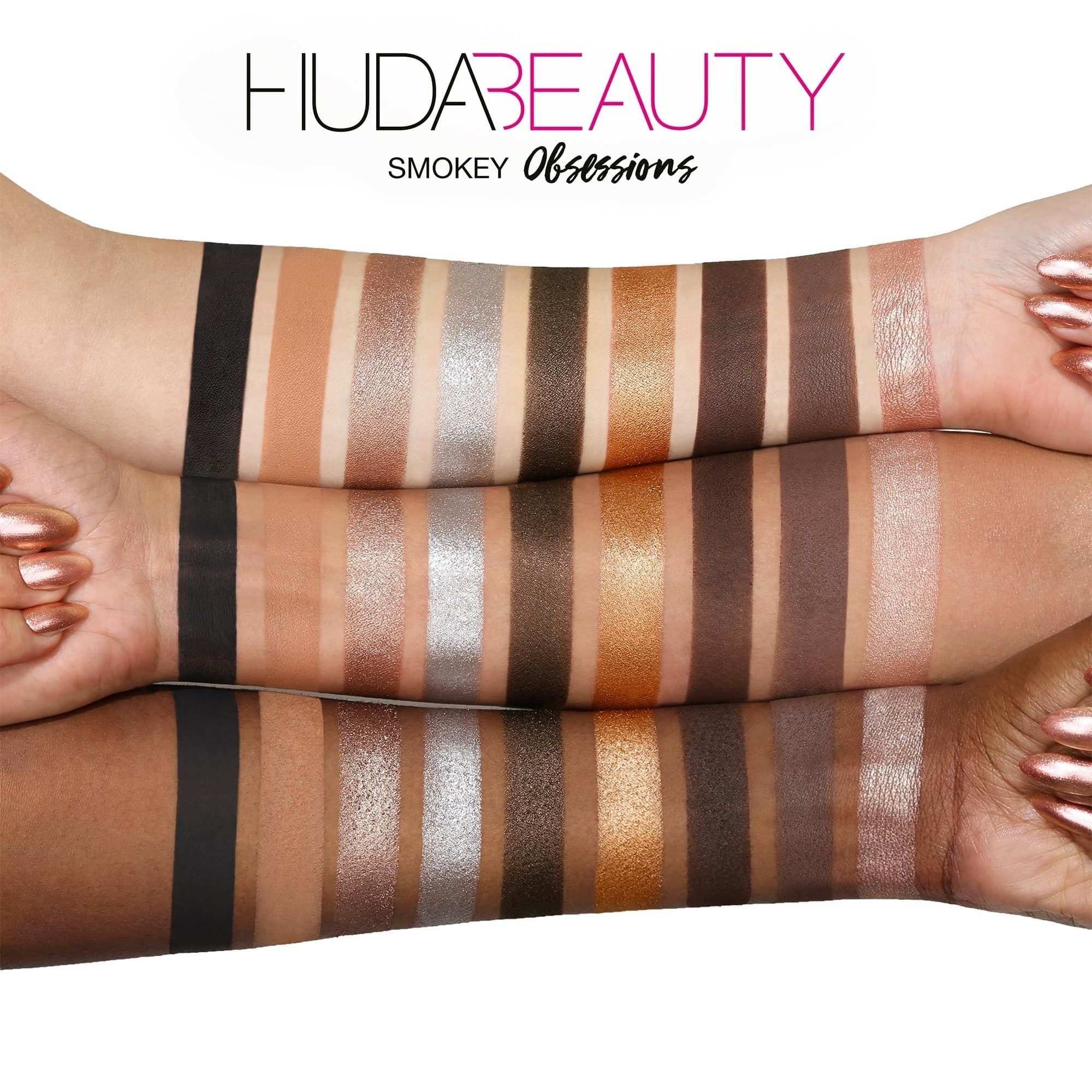 Huda Beauty Smokey Obsessions Palette-Eyeshadow-Huda Beauty