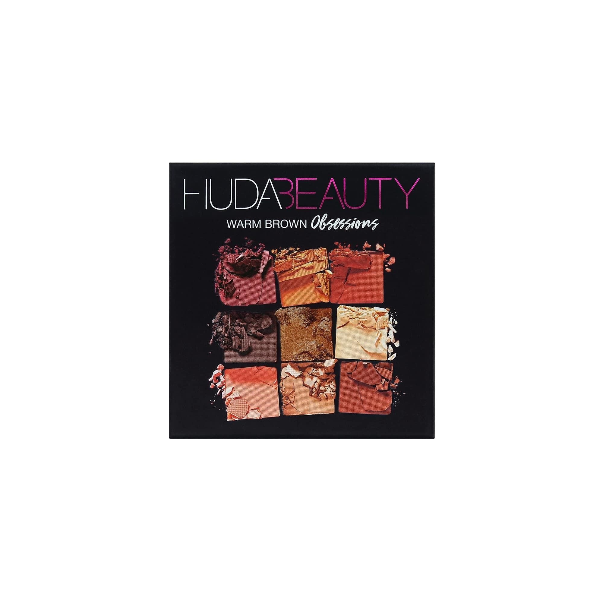Huda Beauty Warm Brown Obsessions Palette-Eyeshadow-Huda Beauty