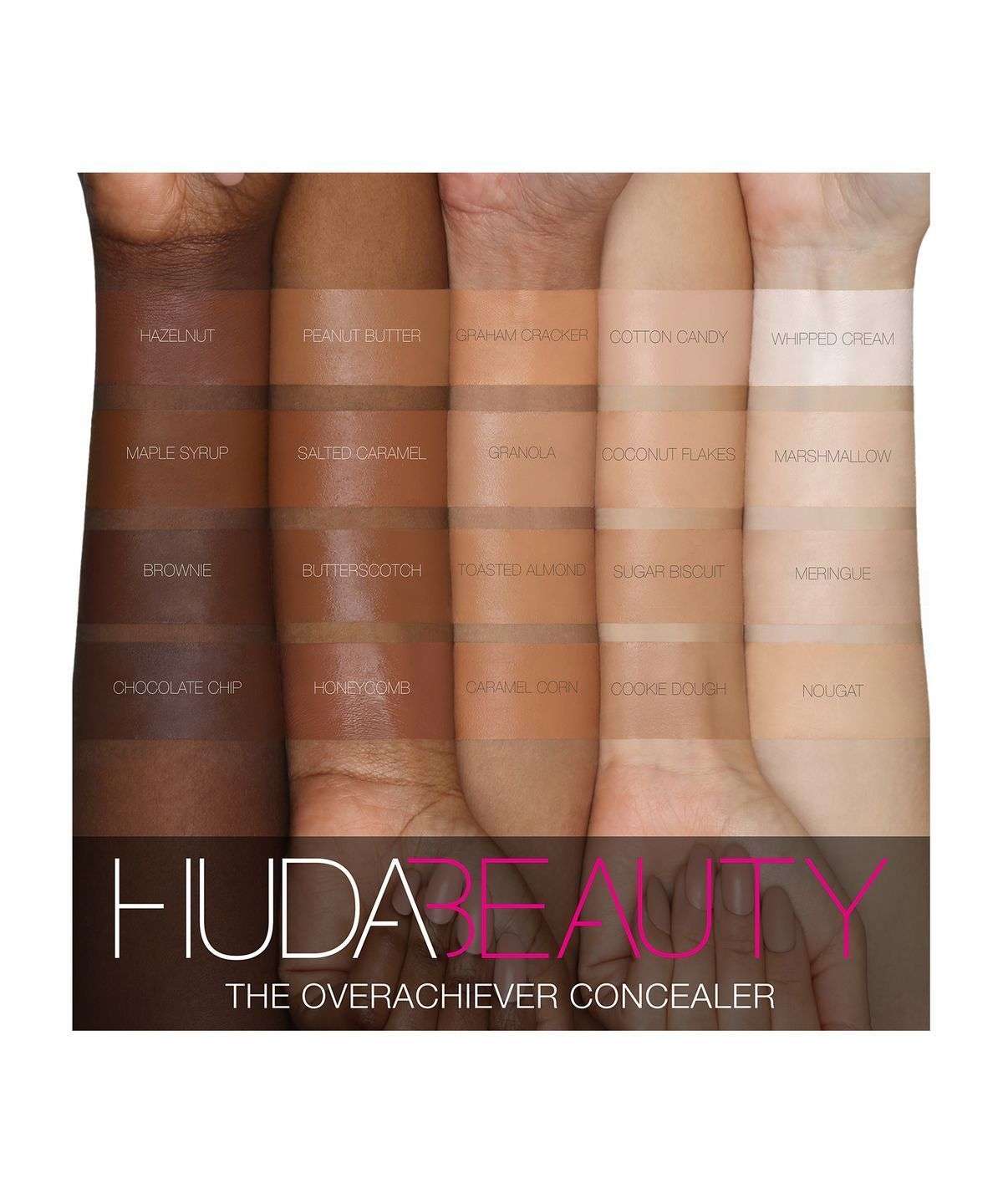 Huda Beauty Overachiever Concealer Marshmallow 02B-Eye Concealers & Correctors-Huda Beauty